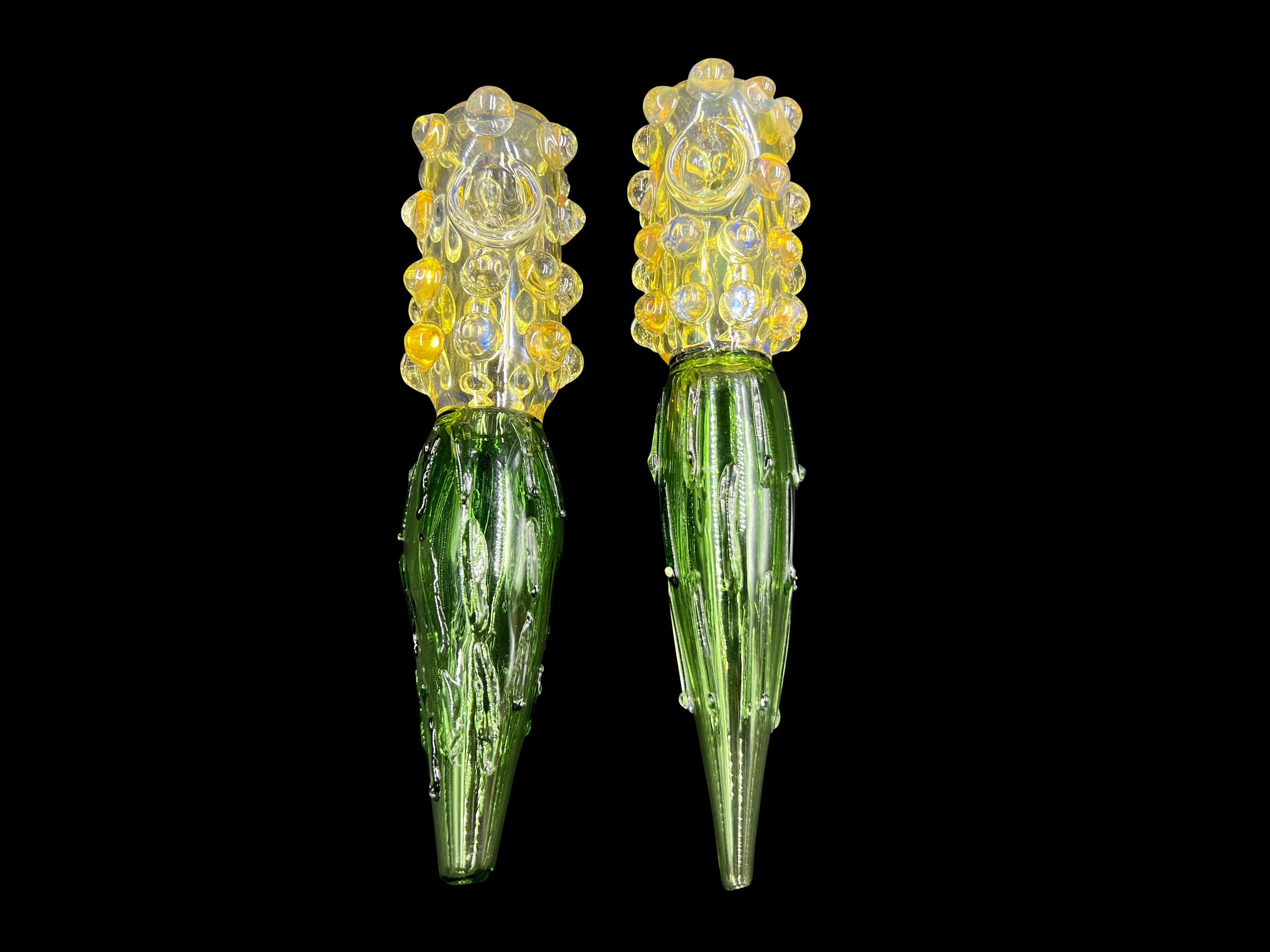 7" 105Gr. Pineapple Glass Pipe