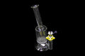 10" 390Gr. Vulcan Honeycomb Black Glass Water Pipe w/ Metal Joint & Clip (Comes with Box and dust bag) VL6421